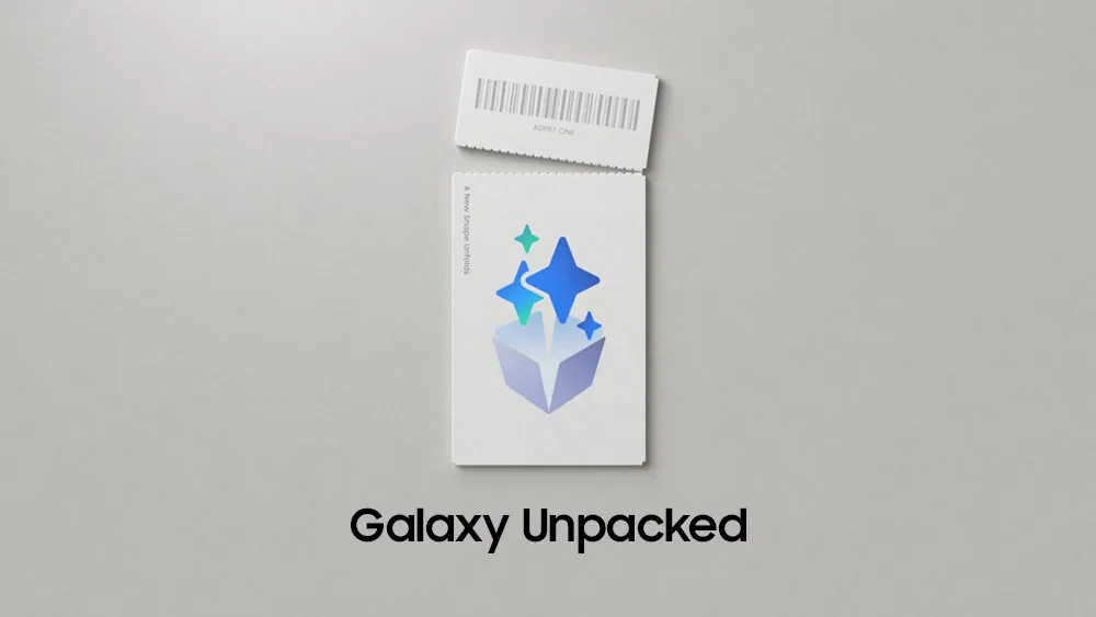 2026년 7월 22일 Galaxy Unpacked 공식 이미지