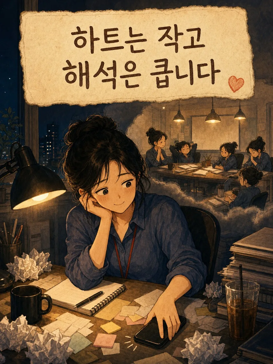 하트는 작고 해석은 크다는 엔딩 장면